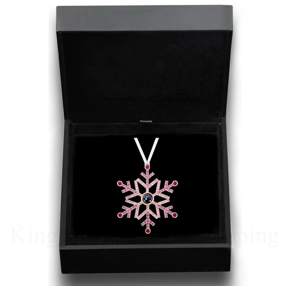 Personalized Christmas Snowflake Ornament