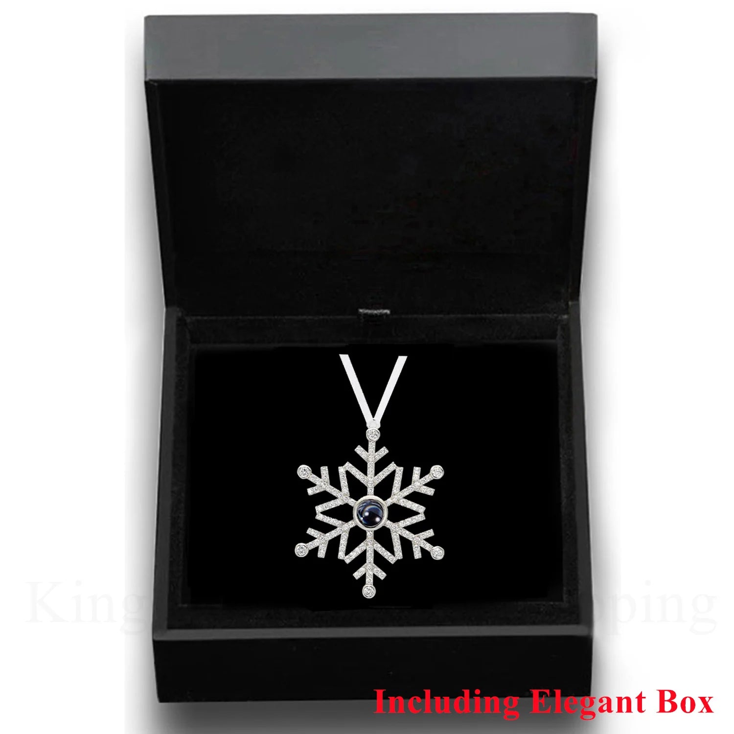 Personalized Christmas Snowflake Ornament