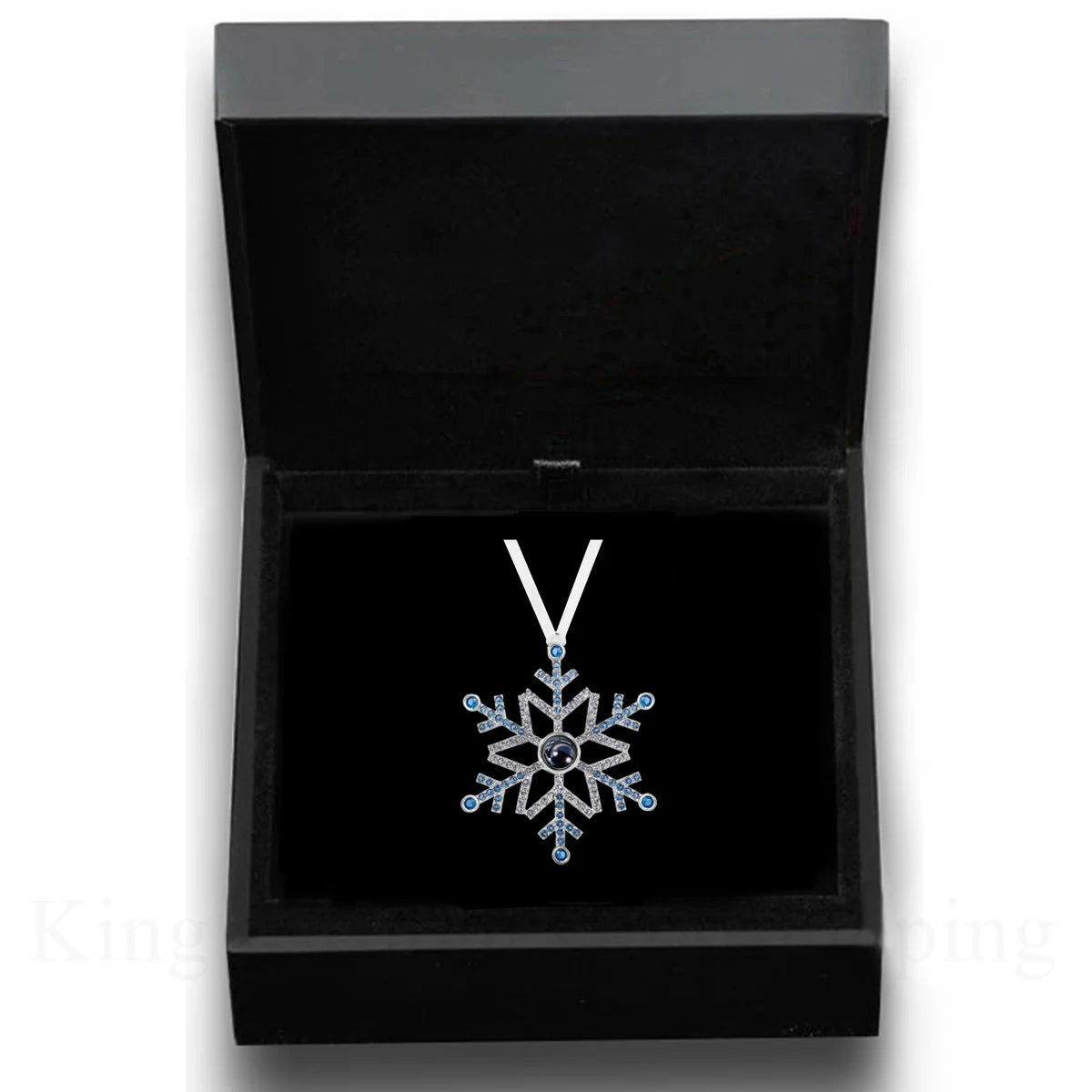 Personalized Christmas Snowflake Ornament
