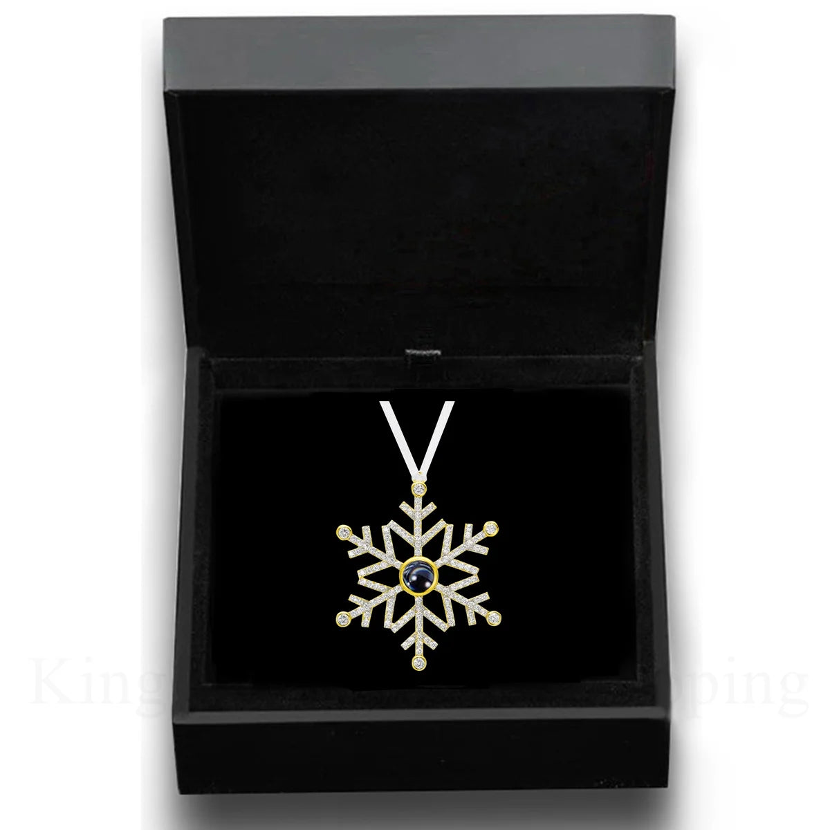 Personalized Christmas Snowflake Ornament