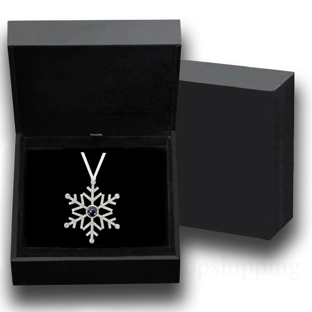 Personalized Christmas Snowflake Ornament
