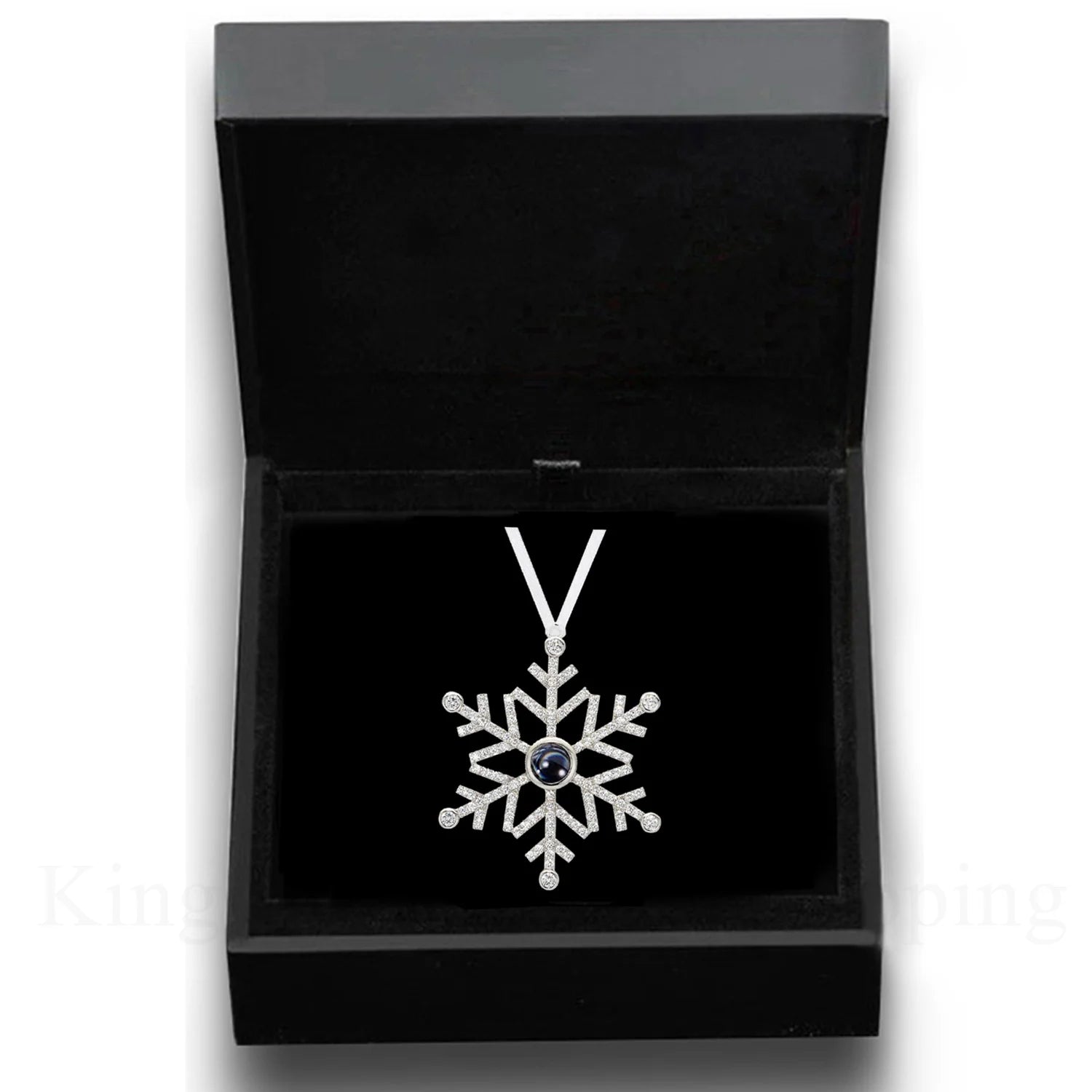 Personalized Christmas Snowflake Ornament